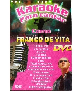 Karaoke para cantar como Franco de Vita