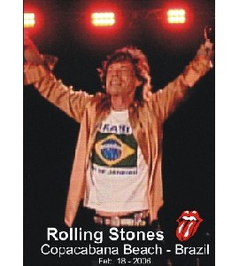 Rolling Stones - Copacabana Beach - Brazil