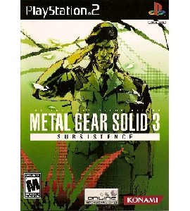 PS2 - Metal Gear - Solid3 - Subsistence