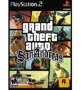 PS2 - Grand Theft Auto - San Andreas