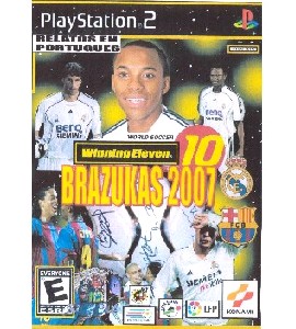 PS2 - Winning Eleven 10 - Brazukas 2007