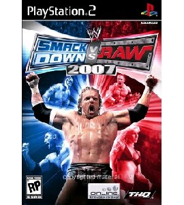 PS2 - WWE - Smackdown vs Raw - 2007