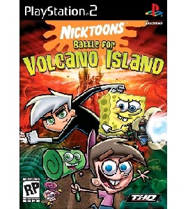 PS2 - Nicktoons battle for volcano island