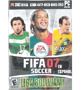 PC DVD - FIFA 07 - Liga Boliviana
