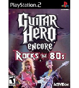 PS2 - Guitar Hero - Encore - Rocks The 80s
