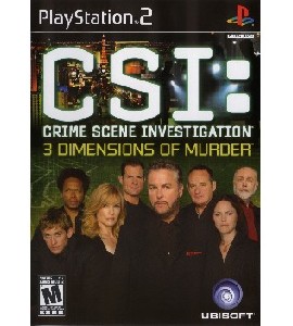 PS2 - CSI - 3 Dimensions of Murders