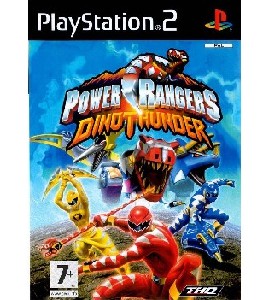 PS2 - Powers Ranger - Dino Thunder