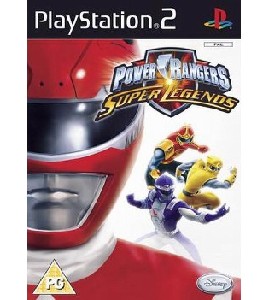 PS2 - Power Rangers - Super Legends