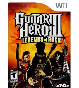 Wii - Guitar Hero III - Legends of Rock