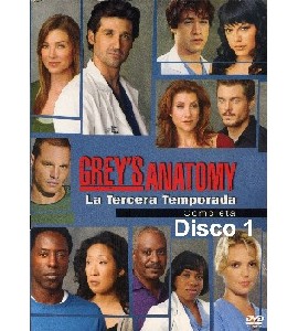 Grey´s Anatomy - Season 3 - Disc 1