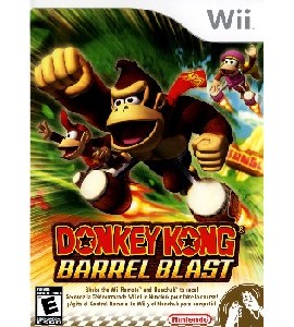 Wii - Donkey Kong - Barrel Blast