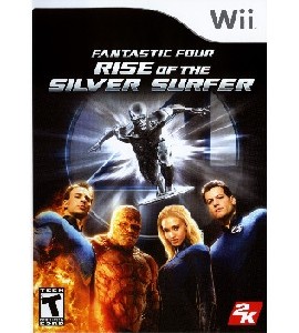 Wii - Fantastic Four - Rise of The Silver Surfer