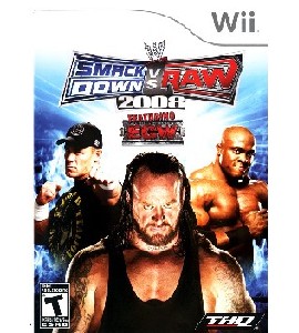 Wii - Wwe Smackdown Vs Raw 2008