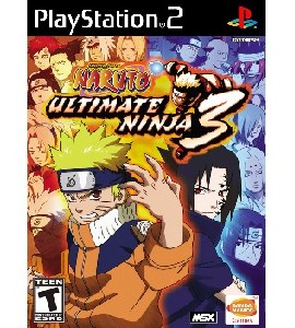 PS2 - Naruto - Ultimate Ninja 3