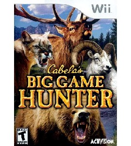 Wii - Cabela´s Big Game Hunter