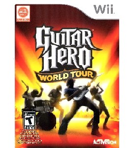 Wii - Guitar Hero - World Tour