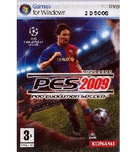 PC DVD - Pro Evolution Soccer 2009