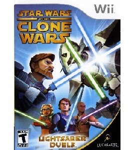 Wii - Star Wars The Clone Wars - Lightsaber Duels