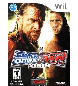 Wii - WWE - Smackdown Vs Raw 2009