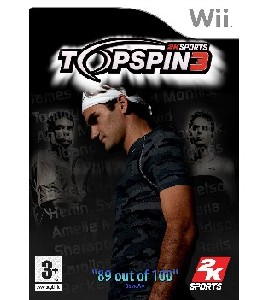 Wii - 2k Sports - Top Spin 3