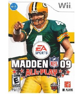 Wii - Madden NFL 09 - All-Play