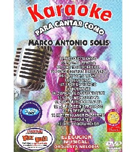 Karaoke Para Cantar Como Marco Antonio Solis