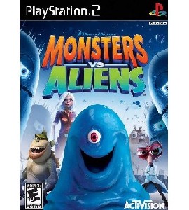 PS2 - Monsters vs Aliens