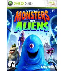 Xbox - Monsters vs Aliens