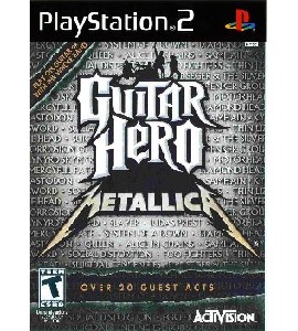 PS2 - Guitar Hero - Metallica