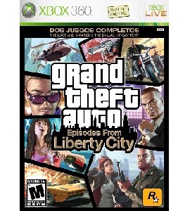 Xbox - Grand Theft Auto IV - GTA IV - Episodes From Liberty 