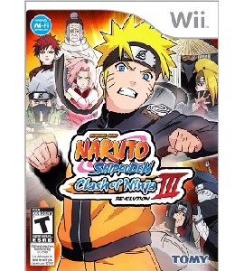 Wii - Naruto - Clash of Ninja - Revolution 3