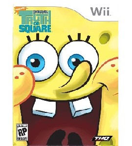 Wii -SpongeBob - Truth or Square