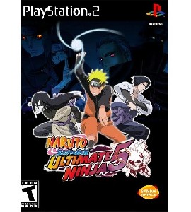 PS2 - Naruto - Ultimate Ninja 5 - Shippuden