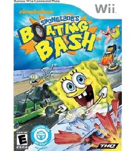 Wii - SpongeBob - Boating Bash