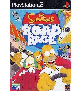 PS2 - The Simpsons - Road Rage