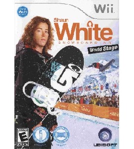 Wii - Shaun White - Snowboarding - World Stage