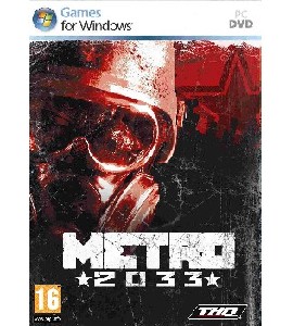 PC DVD - Metro 2033