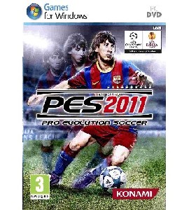 PC DVD - Pro Evolution Soccer 2011 - PES 2011