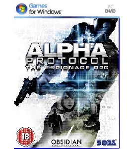 PC DVD - Alpha Protocol - The Espionage RPG - 3 Disc
