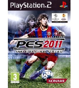 PS2 - Pro Evolution Soccer 2011 - PES 2011