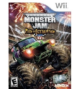 Wii - Monster Jam - Path of Destruction