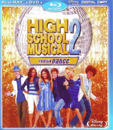 Blu-ray - High School Musical 2 - Edicion Dance
