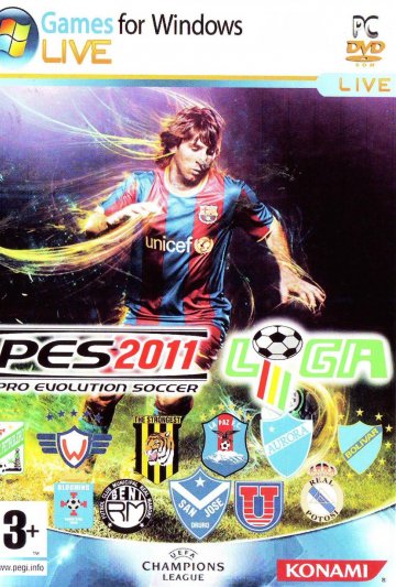 PC DVD - Pro Evolution - Pes 2011 - Liga Boliviana