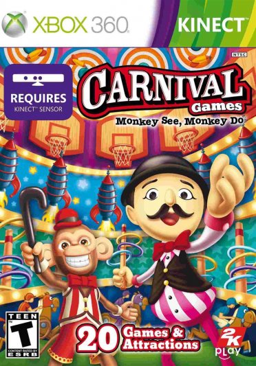 Xbox - Kinect - Carnival Games - Monkey See Monkey Do