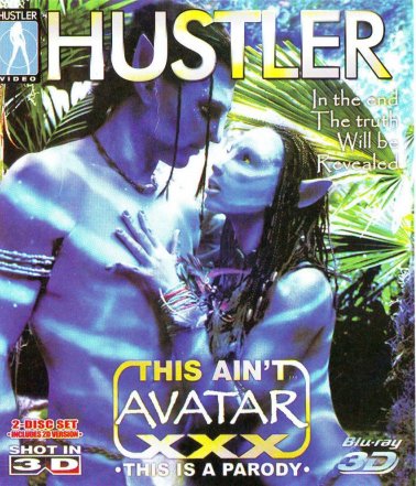 Blu-ray - Hustler - This Ain't Avatar - XXX - This is a Parody