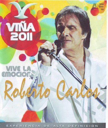 Blu-ray - Vina 2011 - Roberto Carlos
