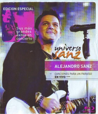 Blu-ray - Alejandro Sanz  - Canciones para un Paraiso