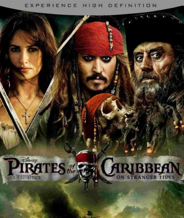 Blu-Ray - Pirates of the Caribbean - On Stranger Tides - Pirates of the Caribbean 4