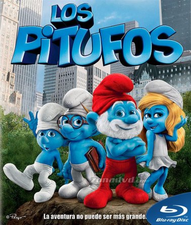 Blu-Ray - The Smurfs - 2011