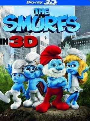 Blu-Ray 3D - The Smurfs - 2011